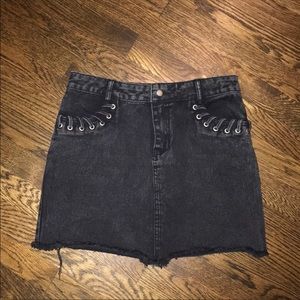 Denim skirt